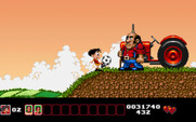 Soccer Kid for IBM PC/Compatibles - Look out, another farmer!