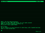 Zork: The Great Underground Empire for Amstrad PCW - Title screen.