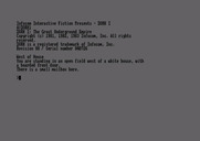 Zork: The Great Underground Empire for Amstrad CPC - Starting screen.