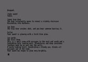 Zork: The Great Underground Empire for Amstrad CPC - My sword is glowing...danger is near!
