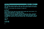 Zork: The Great Underground Empire for Commodore 128 - Exploring and finding items...