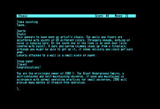 Zork: The Great Underground Empire for Commodore 128 - Reading a paper...about the game!