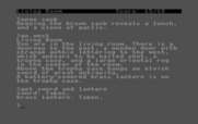 Zork: The Great Underground Empire for Commodore 16 & Plus/4 - Make sure you take the lamp!