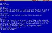 Zork: The Great Underground Empire for IBM PC/Compatibles - I found a way into the house.