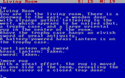 Zork: The Great Underground Empire for IBM PC/Compatibles - Hmm, looks like I found a trap door.