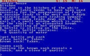 Zork: The Great Underground Empire for IBM PC/Compatibles - I found a way into the house.