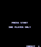 Road Fighter for Arcade - Press start to begin.