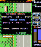 Road Fighter for Arcade - Level complete!