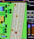 Road Fighter for Arcade - Racing; don't crash into cars!