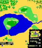 Birdie King II for Arcade - A short par 3...