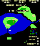 Birdie King II for Arcade - Game attract mode.
