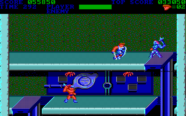 Trojan IBM PC/Compatibles Screenshot: On to the third stage...