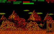 Trojan for IBM PC/Compatibles - Stage 2 boss appears suddenly!