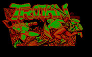 Trojan for IBM PC/Compatibles - Title screen.