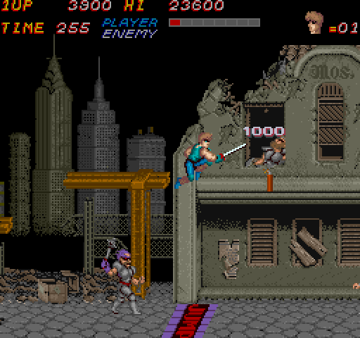Trojan Arcade Screenshot: Use the "Jump" tile to jump up higher!