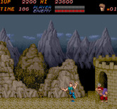 Trojan for Arcade - The end of the second stage...