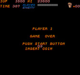 Trojan for Arcade - Game over.