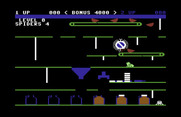 Apple Cider Spider for Commodore 64 - Game start.