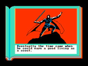 ZorkQuest: Assault on Egreth Castle for IBM PC/Compatibles - You can optionally view the backstory for some characters.
