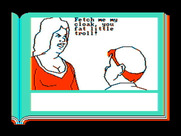 ZorkQuest: Assault on Egreth Castle for IBM PC/Compatibles - Each character has a different background.