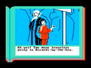 ZorkQuest: Assault on Egreth Castle for IBM PC/Compatibles - Picking up some more travellers.