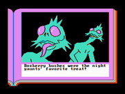 ZorkQuest: Assault on Egreth Castle for IBM PC/Compatibles - Night gaunts cause some trouble for our hero.