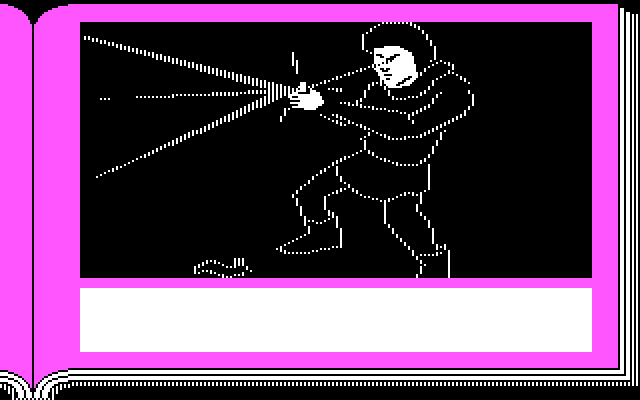 ZorkQuest: Assault on Egreth Castle IBM PC/Compatibles Screenshot: What kind of magic is this?