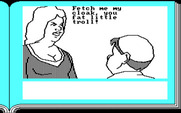ZorkQuest: Assault on Egreth Castle for IBM PC/Compatibles - Each character has a different backstory.