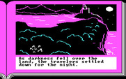ZorkQuest: Assault on Egreth Castle for IBM PC/Compatibles - Night falls over the land...