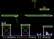 Sammy Lightfoot for ColecoVision - Game start.