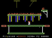 Sammy Lightfoot for ColecoVision - Dodge this moving pilars...