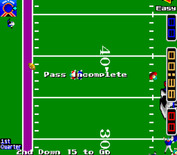 Gridiron Fight for Arcade - Pass incomplete!