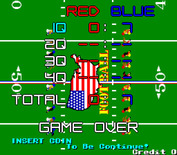 Gridiron Fight for Arcade - Game over.