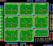 Gridiron Fight for Arcade - Play information.