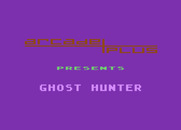 Ghost Hunter for Atari 8-bit - Title screen.