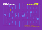 Ghost Hunter for Atari 8-bit - Only a few dots left!