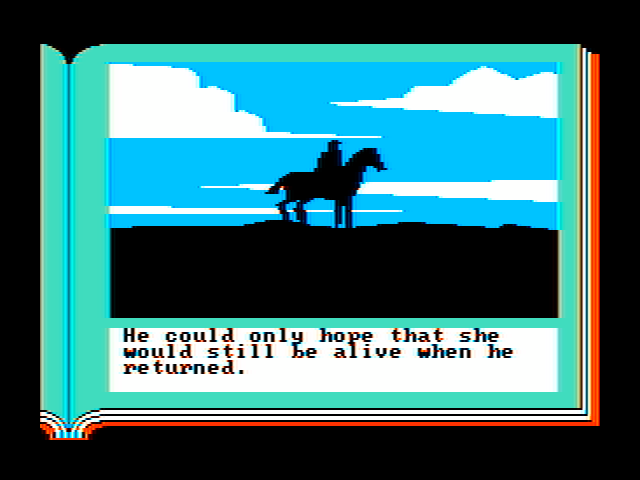 ZorkQuest: The Crystal of Doom IBM PC/Compatibles Screenshot: Following Ryker's side story.