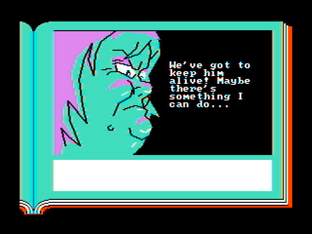 ZorkQuest: The Crystal of Doom IBM PC/Compatibles Screenshot: What could she be scheming?