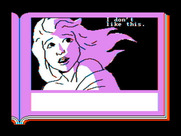 ZorkQuest: The Crystal of Doom for IBM PC/Compatibles - Trouble ahead? Acia doesn't like the looks of things...