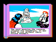 ZorkQuest: The Crystal of Doom for IBM PC/Compatibles - Stopping for breakfast...