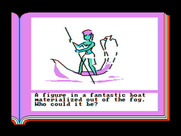 ZorkQuest: The Crystal of Doom for IBM PC/Compatibles - A strange figure emerges...