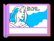 ZorkQuest: The Crystal of Doom for IBM PC/Compatibles - Giant birds cause problems!