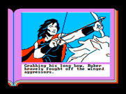 ZorkQuest: The Crystal of Doom for IBM PC/Compatibles - Ryker fights back...