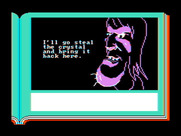ZorkQuest: The Crystal of Doom for IBM PC/Compatibles - This guy wants to steal your crystal ball...