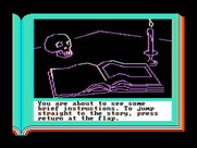 ZorkQuest: The Crystal of Doom for IBM PC/Compatibles - You can first view some instructions on the game.