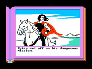ZorkQuest: The Crystal of Doom for IBM PC/Compatibles - Ryker sets off on a dangerous mission...
