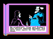 ZorkQuest: The Crystal of Doom for IBM PC/Compatibles - Night falls over the land...