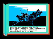 ZorkQuest: The Crystal of Doom for IBM PC/Compatibles - Our caravan continues on its way.