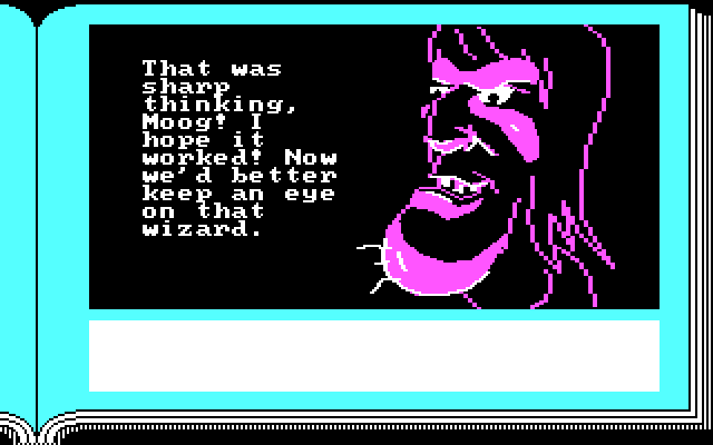 ZorkQuest: The Crystal of Doom IBM PC/Compatibles Screenshot: One of Moog's henchman...