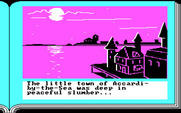 ZorkQuest: The Crystal of Doom for IBM PC/Compatibles - Game introduction, part 1.